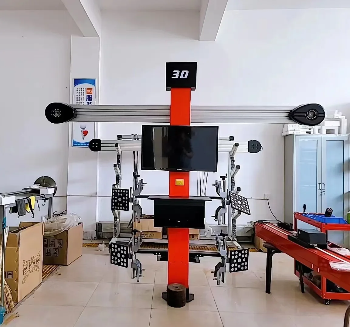 Wheel Alignment Machine - -Полный комплект 3D-машины для выравнивания колес