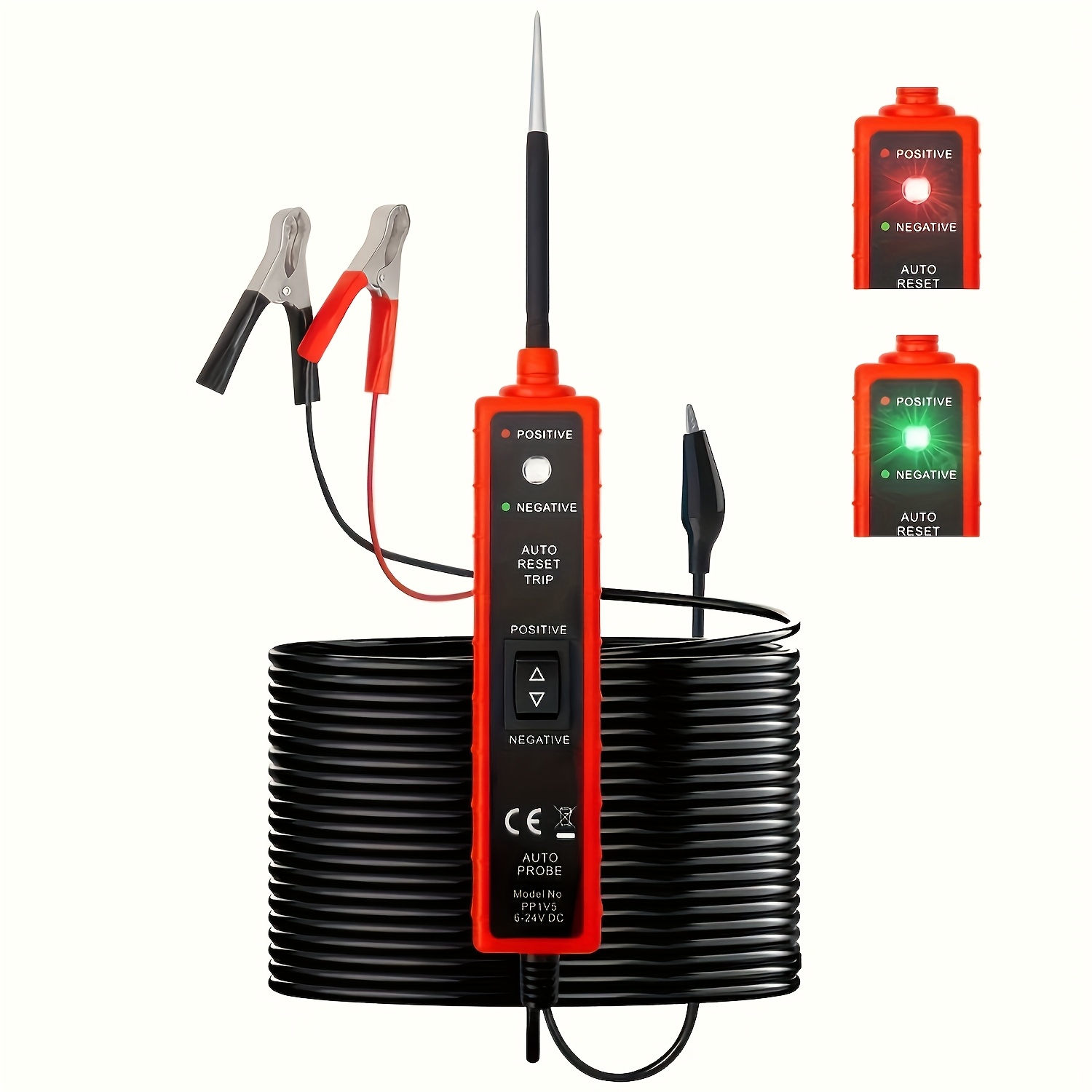 Car Diagnostic Tool - Многофункциональный тестер автомобильных электрических систем 6В-24В