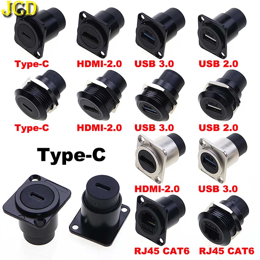RJ45 USB 2.0 3.0 HDMI-2.0 Type – обзор и цена Transmission Jack Adapter