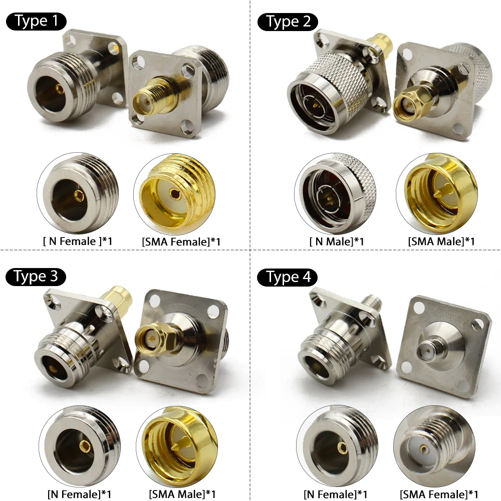 Разъем типа N SL16 к SMA, штек – обзор и цена Transmission Jack Adapter
