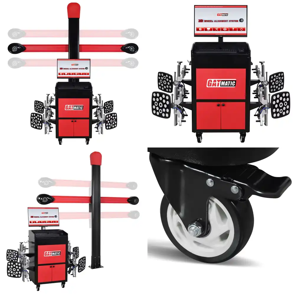 Портативный 3D-стенд GATmatic  – обзор и цена Wheel Alignment Machine