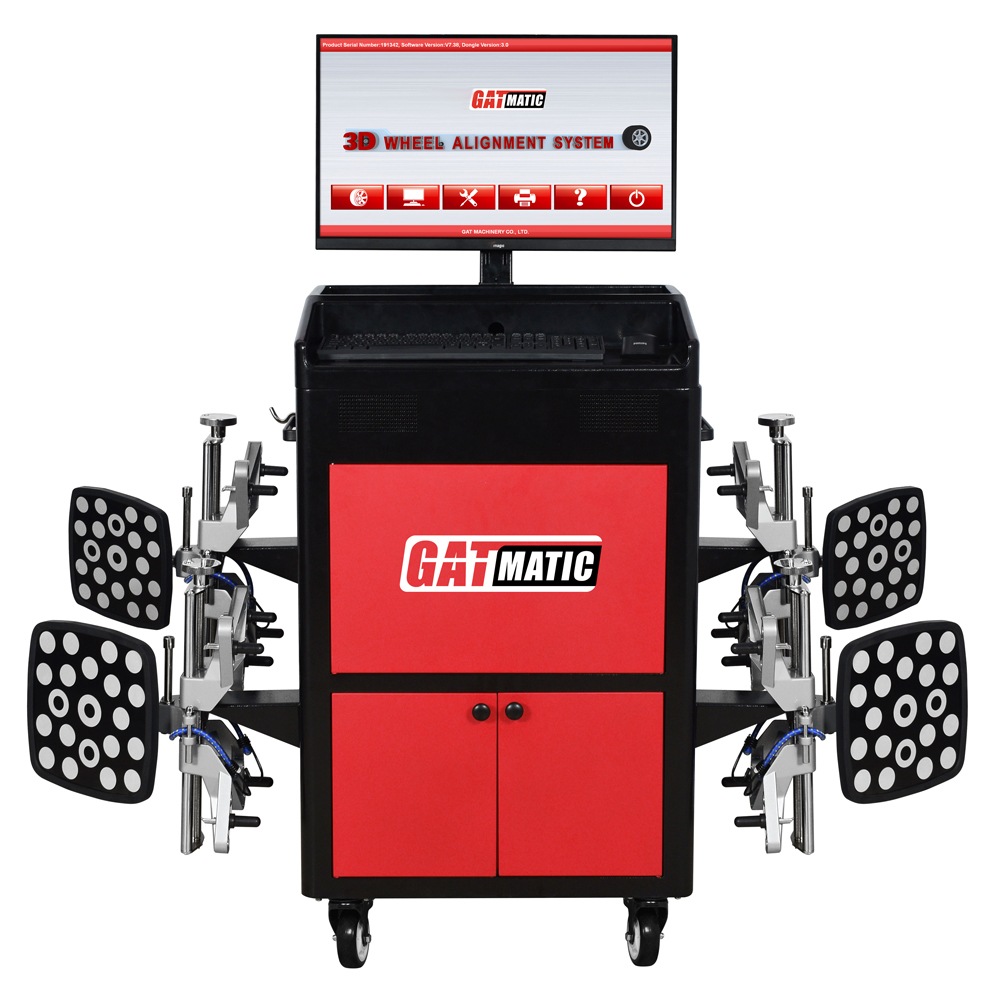 Портативный 3D-стенд GATmatic  – обзор и цена Wheel Alignment Machine
