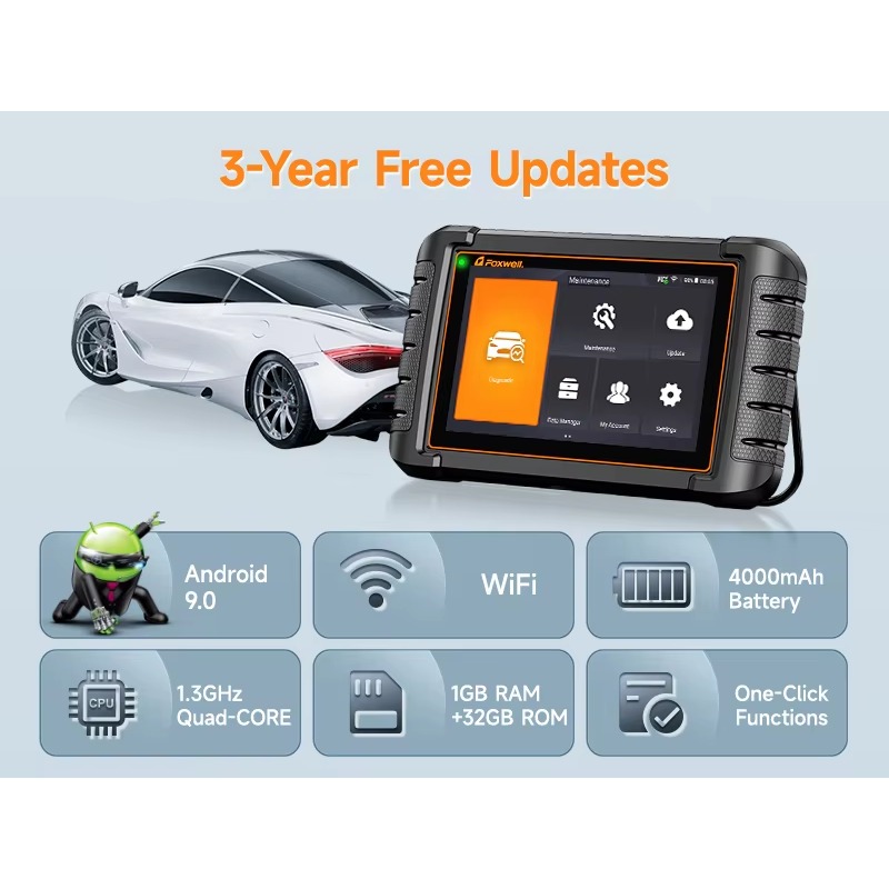 Автосканер NT809BT OEM ODM для – обзор и цена Car Diagnostic Tool