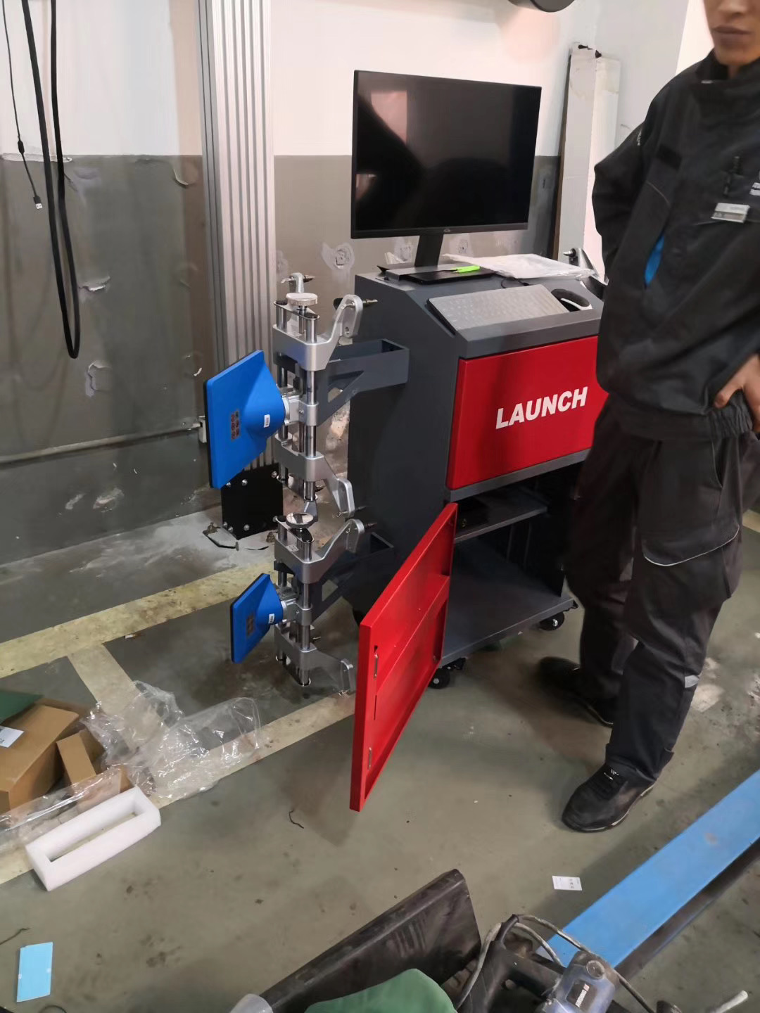 LAUN CH Turntable 3D Высокоточ – обзор и цена Wheel Alignment Machine