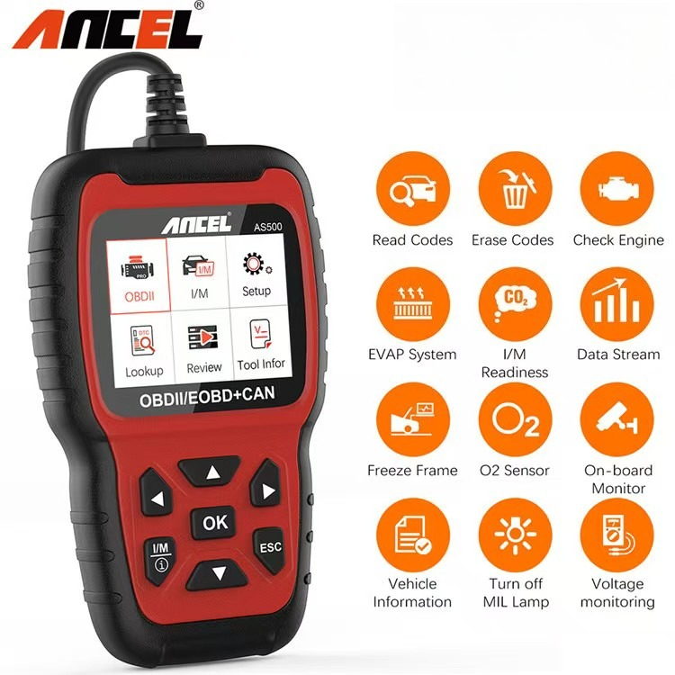 Все функции OBDII, многоязычна – обзор и цена Car Diagnostic Tool