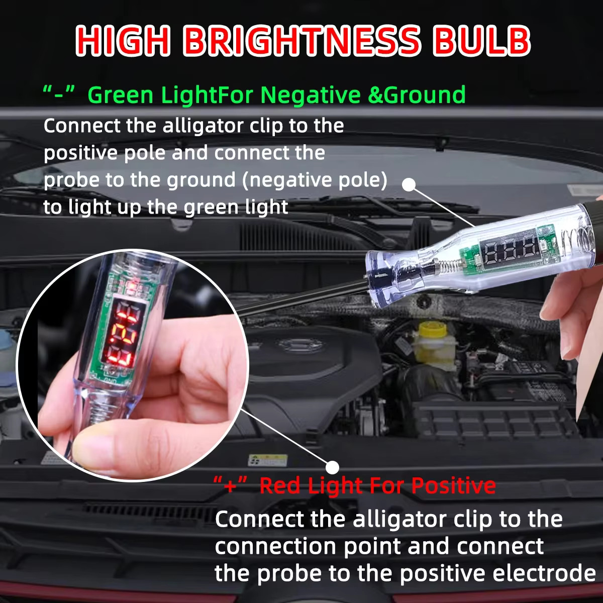 Автомобильный тестер напряжени – обзор и цена Car Diagnostic Tool