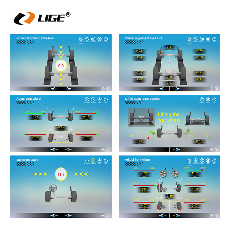 3D-стенд для регулировки разва – обзор и цена Wheel Alignment Machine